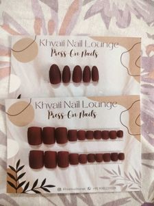 Press-On Nail Set 25 - Hand And Toes