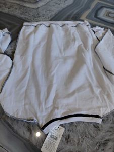 White Crew Neck Sweatshirt