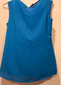 Vibrant Blue Sleeveless Top