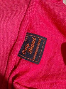 Coral Polo T-Shirt with Logo