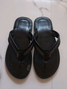Men's Black Sport Flip Flops