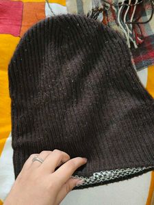 Brown Knit Beanie each 30rs only