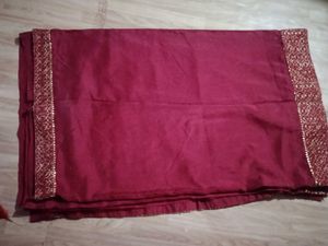 Beutiful Saree With Designer Blouse