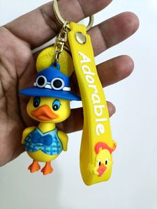 Silicon 3D Cartoon Key Chain
