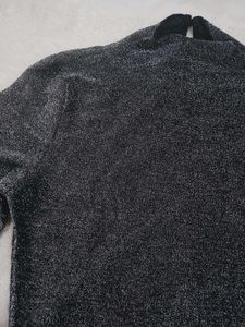 Sparkling Glitter Long Sleeve Bodysuit
