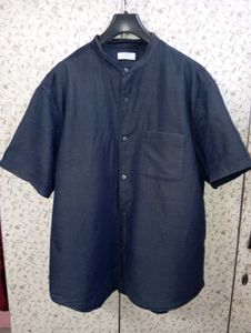 uniqlo linen cotton Short Sleeve shirt