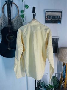 Ralph Lauren Men's Yellow Long Sleeve Shirt