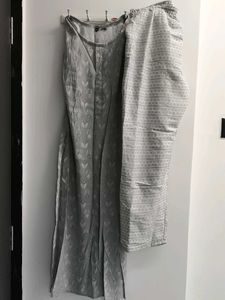 Elegant Grey Kurta Set