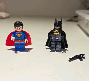 Superman lego Keychain