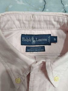 Pink Ralph Lauren Oxford Shirt