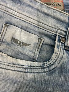 Men Denim Shorts Waist 32 Length 15.5
