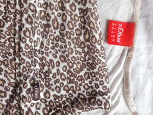 Stylish V-Neck Leopard Print Tank Top