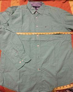 Tommy Hilfiger Men's Patterned Button-Down Shirt