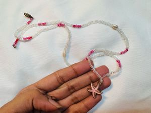 Starfish charm Beaded Necklace