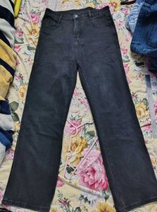 Washed black Denim Jeans