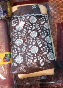 Beautiful New Yellow Saree