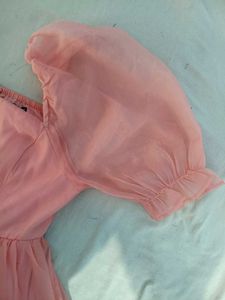 Chic Puff Sleeve Mini Dress