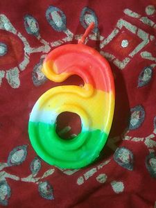 A Digit Candles🕯️🕯️. New With Candle Box