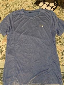 Under Armour Blue Athletic T-Shirt