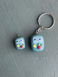 Adventure Time BMO Keychain Charm