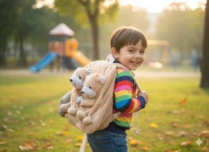Cute Teddy Bear Backpack