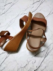 Brown Ankle Strap Sandals