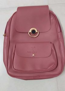 Stylish Rose Pink Backpack