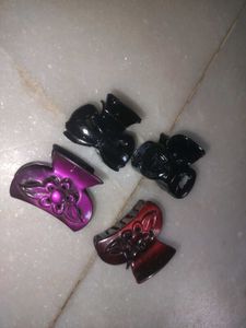 Set Of 4 Hair Claws