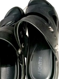 Stylish Men's Black Sandals