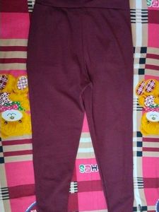 Maroon Jogger Pants
