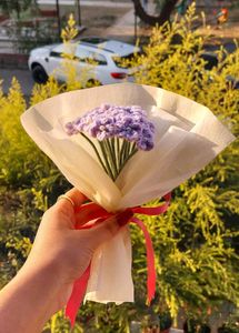 Crochet Baby's Breathe Bouquet