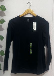 Black Long Sleeve Top