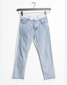 Mango Straight Leg Jeans - Blue