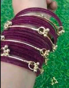 Beautiful Set of Purple Bangles
