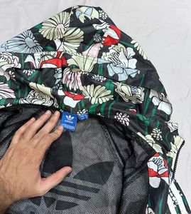 Adidas Originals Floral Windbreaker Jacket | Hoode