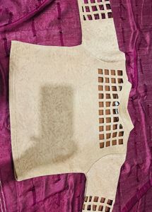 Stylish Cut-Out Sleeve Top