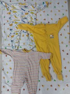 Bundle of 8 ( 3 Full and 5 Half) Baby Onesis/Rompe