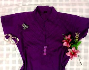 Stylish Purple short Kurti !