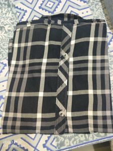 Boy's Plaid Casual Shirt