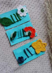 Crochet Flower Bookmark( pick any 2)