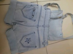 Kids Casual Dangri Dress