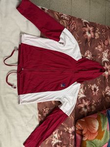 Colorblock Zip-Up Hoodie Jacket