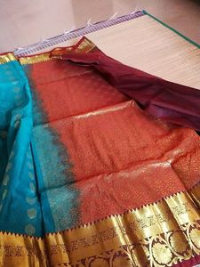 Kanchipuram Silk Saree New With Blouse