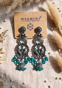 🆕Exquisite Peacock Jhumka Earrings