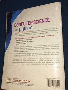 Sumita Arora class 11 computer science with python