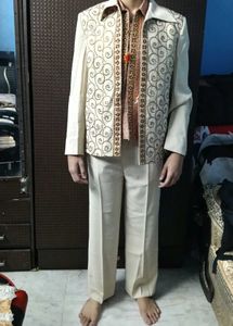 3 piece wedding dress for male