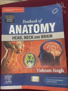 Vishram Singh Textbook of Anatomy: Head, Neck & Br