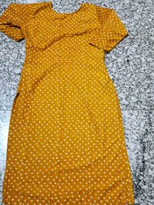 Yellow Kurta with bottom
