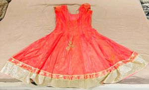 Net Anarkali Dress