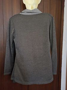 Half Shirt with Attached Shrug